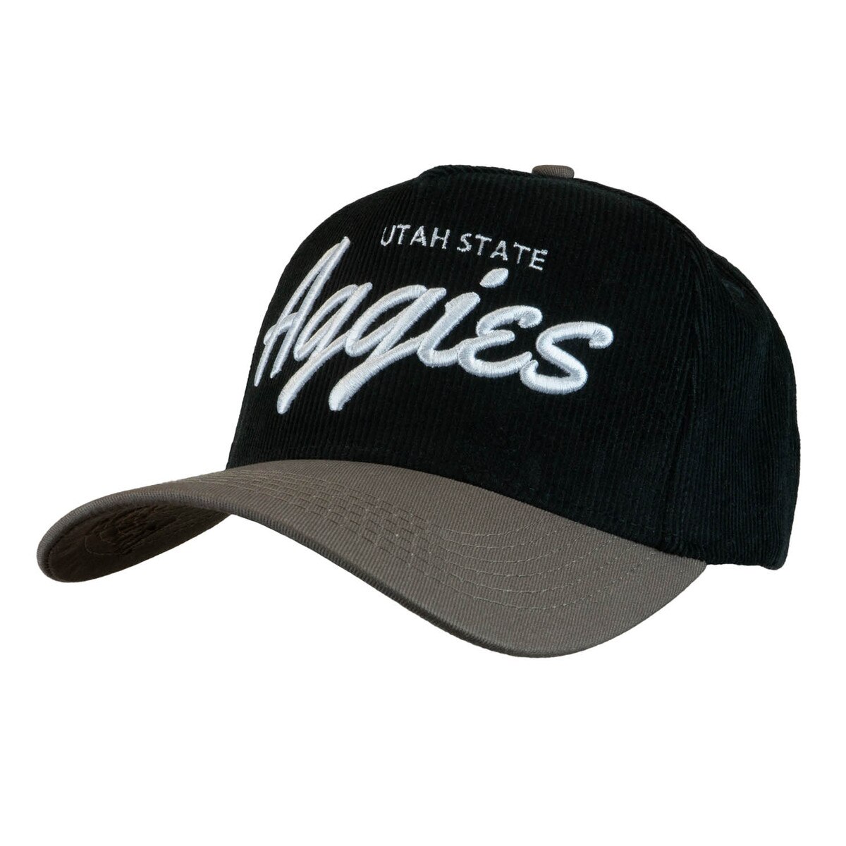 Utah State Aggies Corduroy Snapback Cap